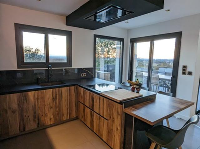 Maison contemporaine de 258 m2 vue Pyrénées 15 min de PAU