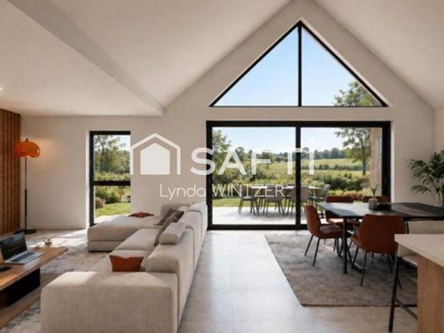 Maison contemporaine de plain pied – 115 m² – Bootzheim