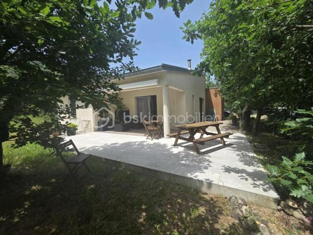 Maison contemporaine de plain pied