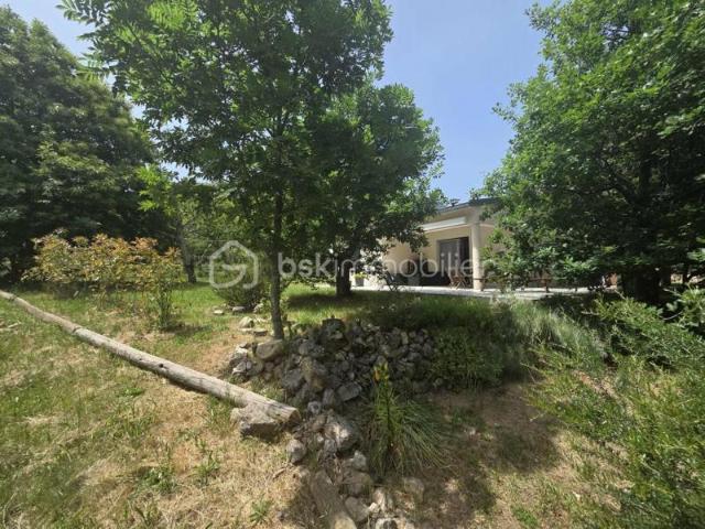 Maison contemporaine de plain pied