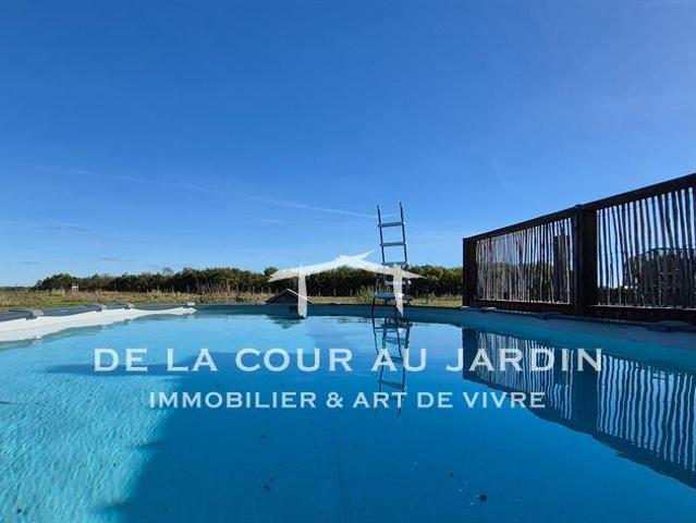 Maison contemporaine en rez de chaussée, bien situé. 90m² Frespech