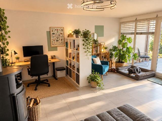 Maison contiguë 4,5 pièces avec terrasses et jardin au centre de Bulle