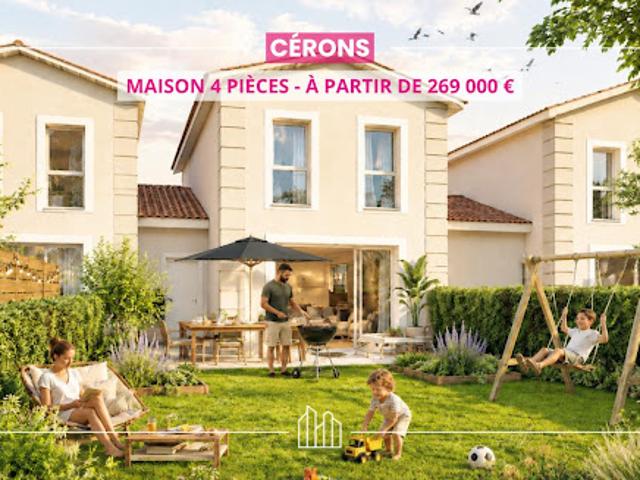 Maison Cérons 4 pièces CLOS ANTOINE CHÂTEAU DE CÉRONS