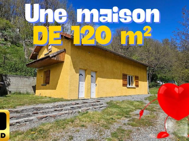 Maison + Chalet avec grand terrain Idéal accueil touristique Gîtes Chambres d'Hôtes Vue Lac