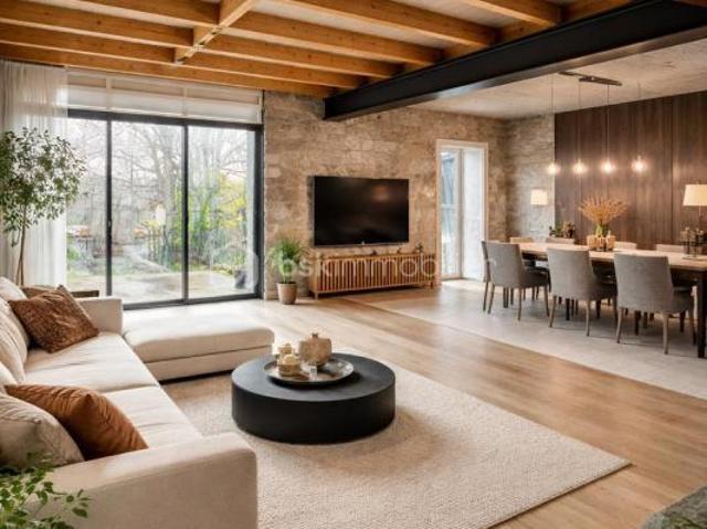 Maison Charentaise en pierre – 6 pièces – 188 m² – Terrain 2500 m² – 16460