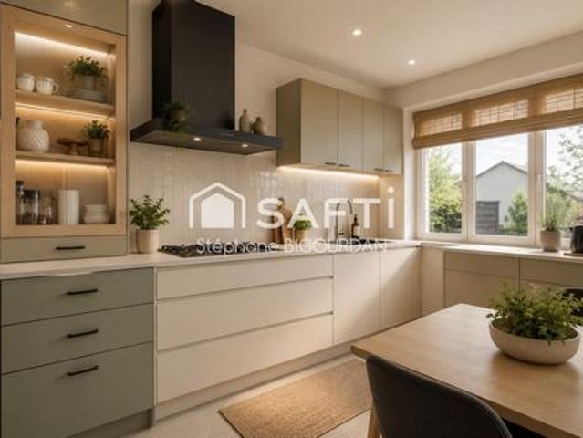 Maison Châtillon: 97m², 4 ch, terrain 350m², lisière forêt