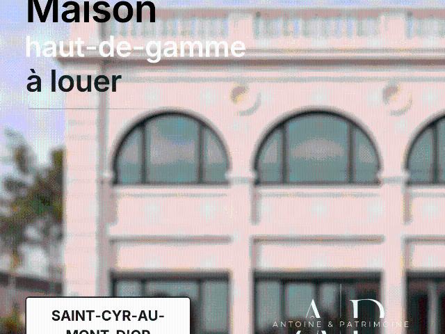 Maison climatisée 4 chambres + jardin + parkings