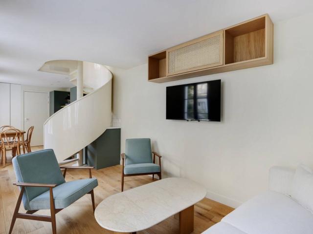 Maison Climatisée avec 2 chambres Paris 7ème
