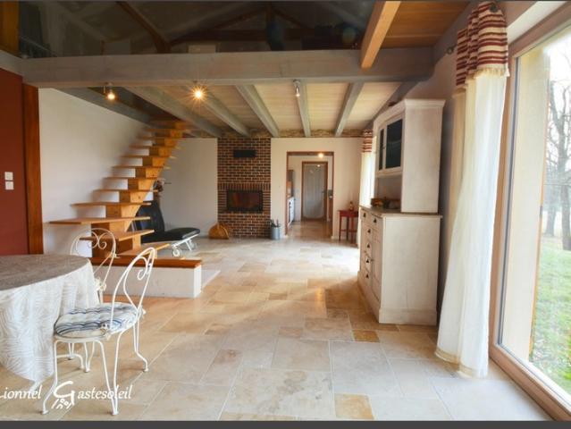 Maison à vendre 3 chambres dans un cadre champêtre à SAINT MEARD DE GURCON 24