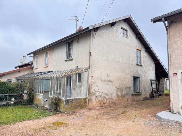 Maison à vendre 3 pièces CHASSIGNY SOUS DUN 68 m² 2 chambres dependances 298 m²