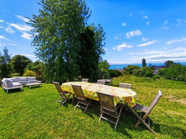 Maison à vendre 4 pièces 150m² et appartement indépendant 41m² 74200 THONON LES BAINS