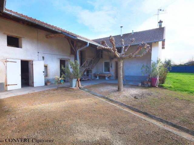 Maison à vendre 4 pièces GRIEGES + Dépendances et terrain 19. 107m² Grièges