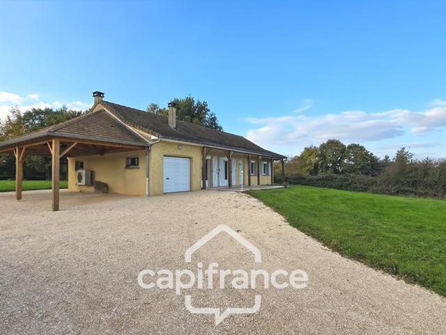 Maison à vendre 5 pièces avec 4613 m² de terrain à SAINT MARTIN EN BRESSE 71