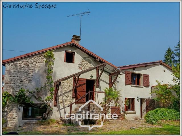 Maison à vendre, grand terrain, garage, PALLADUC 63