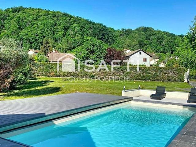 Maison à vendre Charavines – 170 m² – 4 chambres – piscine – terrain 1452 m²