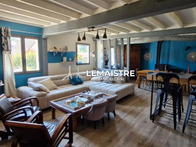 Maison à vendre à 4 km de Doudeville 130 m² 3 chambres L