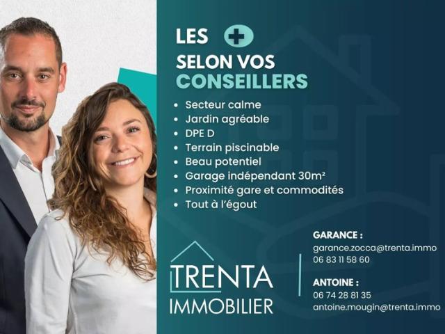 Maison à vendre de 93m² sur la commune de Chabons