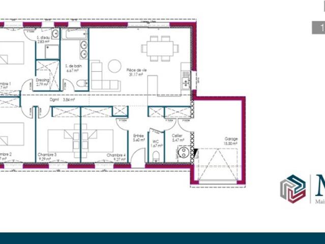Maison à construire à Gamarde les Bains 40380