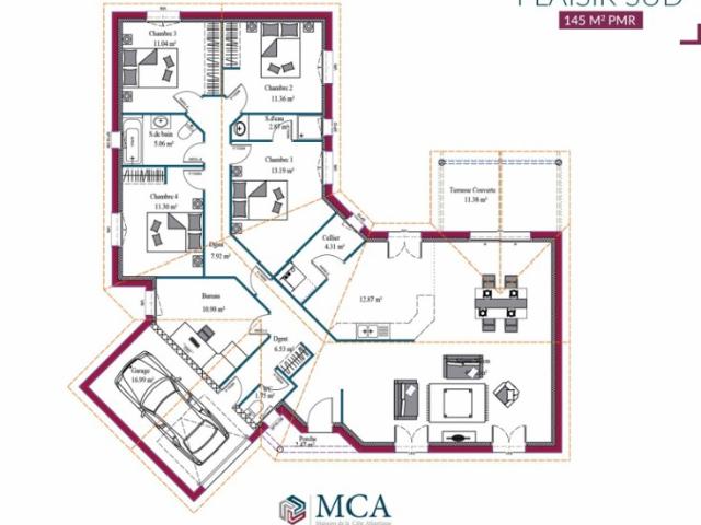 Maison à construire à Monmadalès 24560