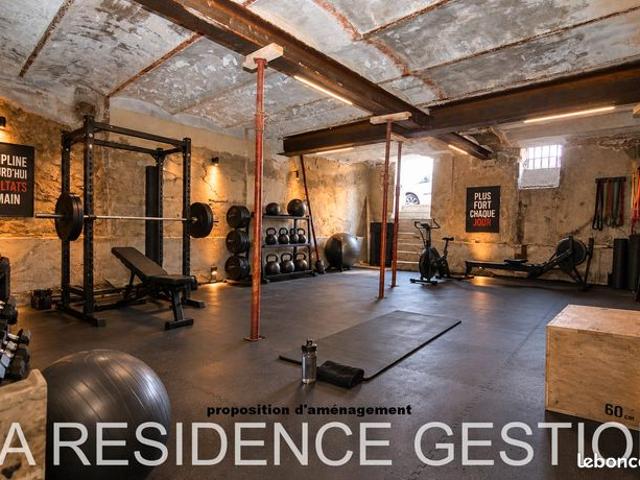 Maison à fort potentiel A TERMINER – Chutes Lavie 13004 – Permis accordé – Jardin plein sud