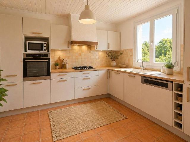 Maison à fort potentiel divisée en deux appartements – 147,75 m², terrain 487 m² et piscine – Les Aubes, Montpellier