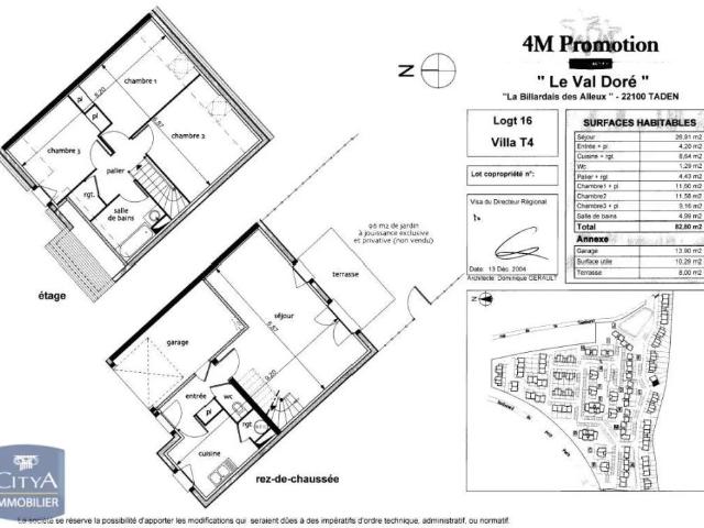 Maison à louer 4 pièces 82.8m²