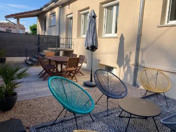 Meximieux, Ain, Rhône-Alpes - Terrasse
