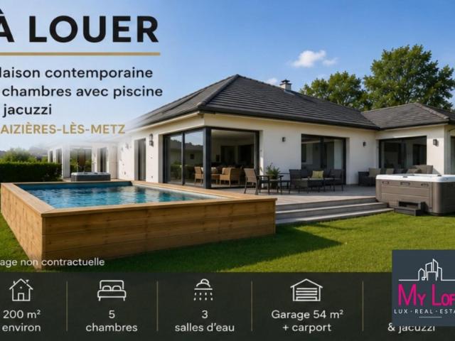 ▷ Maison à louer • Metz • 200 m² • 2 350 € | immoRegion