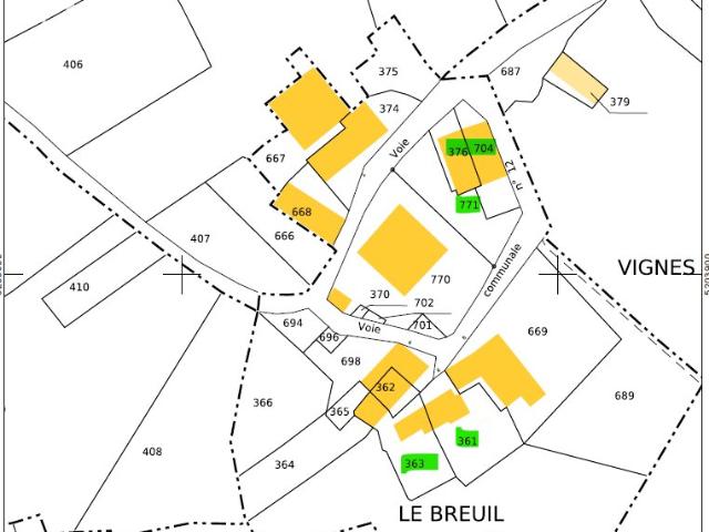 MAISON À RÉNOVER AVEC DÉPENDANCES ET GRANGE ALLOUE