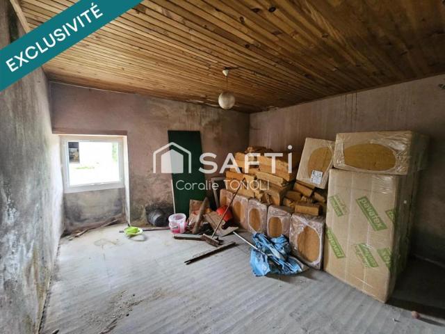 Maison à rénover – Toiture neuve – Fort potentiel