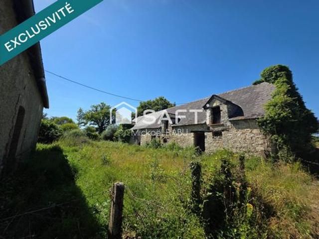 Maison à rénover 74 m² Longère en pierre 146 m²