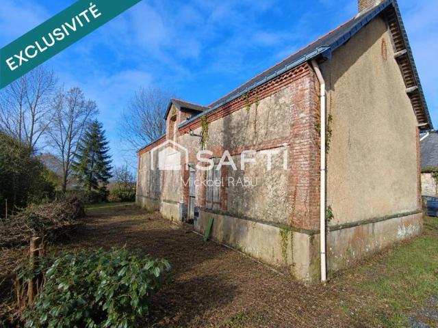 Maison à rénover 74 m² Longère en pierre 146 m²