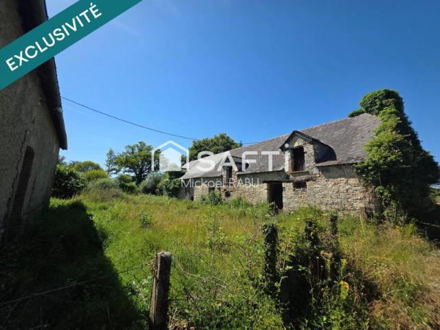 Maison à rénover 74 m² Longère en pierre 146 m²
