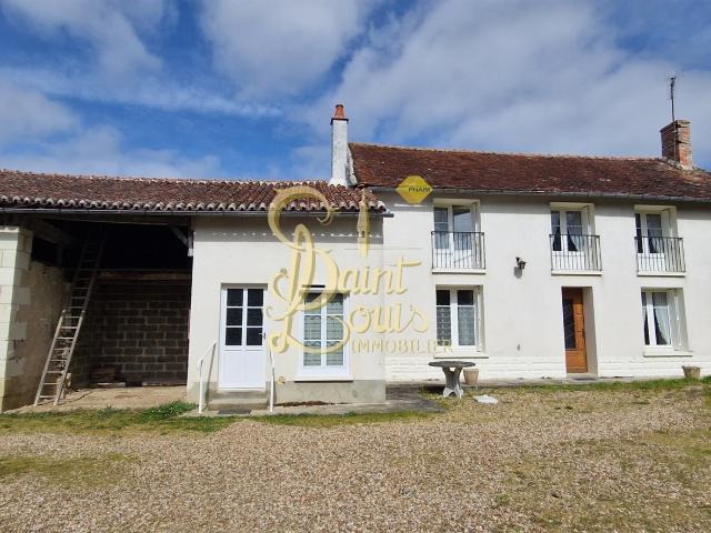 Maison Ancienne De 110 M2 Env 4 Chambres Dont 1 Plain Pied 110m² Richelieu