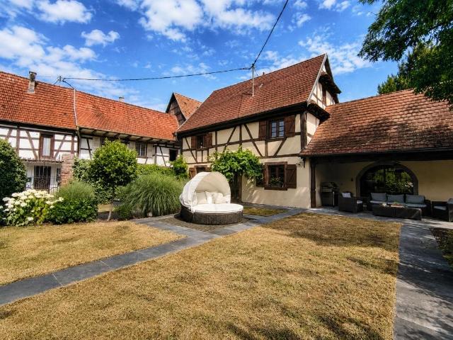 Maison alsacienne rénovée – cadre idyllique au bord de l’eau 169m² Woerth