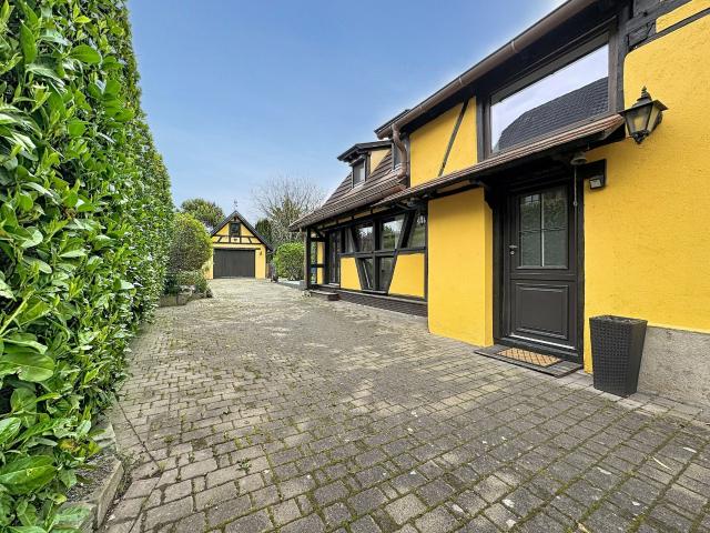 Maison alsacienne rénovée de 251 m2 sur terrain 1541 m2