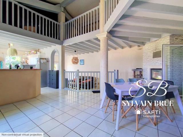 Maison atypique avec piscine et grand sous sol – Nature, calme et confort