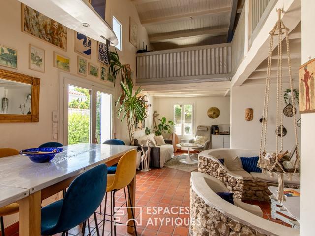 Maison au cachet insulaire et potentiel évolutif 118m² Barbâtre