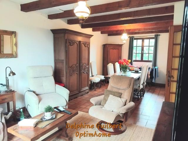 Maison 110 m² Au calme 4 chambres Sous sol Terrain 1190 m² Secteur Les Monts d'Aunay