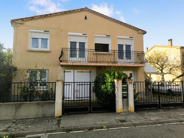 Maison avec 2 logements À Vendre + jardin + garage 135m² Limoux