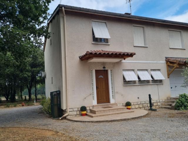 MAISON avec terrain et garage