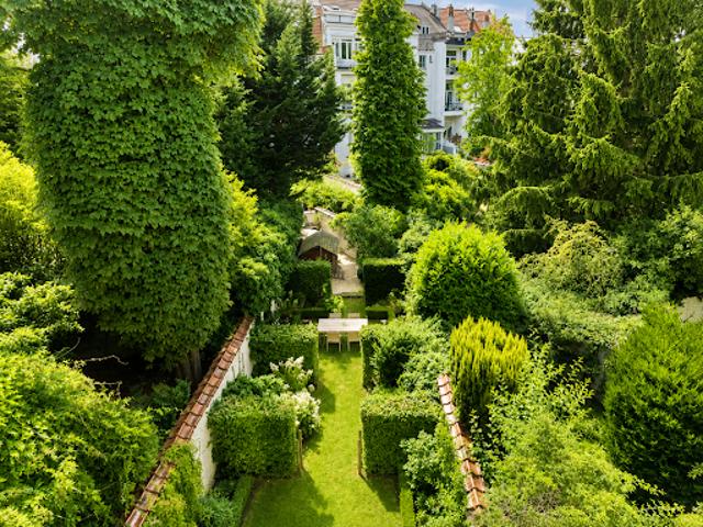 Maison contemporaine avec jardin et terrasse