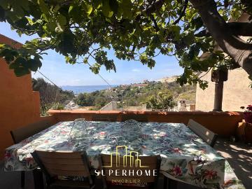 MAISON AVEC TERRASSE ET JARDIN VUE MER A L ESTAQUE