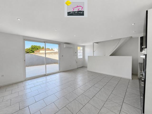 Maison avec terrasse et place de parking dans résidence. 53m² Lézignan Corbières