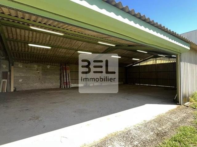Maison avec appartement indépendant et hangar sur très grand terrain