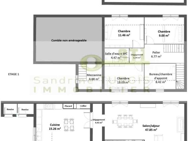 Maison avec cachet 152m² Sainte Geneviève des Bois