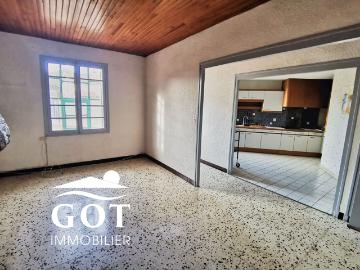 Maison à vendre à Saint Hippolyte avec dépendances, appartement T2 et grands garages, Fort potentiel 8 pièce s 276 m2 utiles