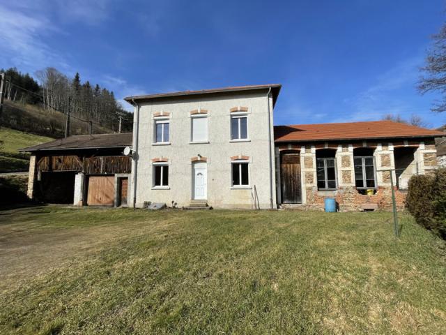 Maison avec dépendances et grand terrain attenant