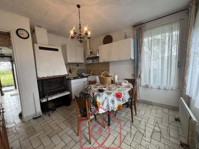 Maison avec fort potentiel à Criel sur Mer – Garage et terrain
