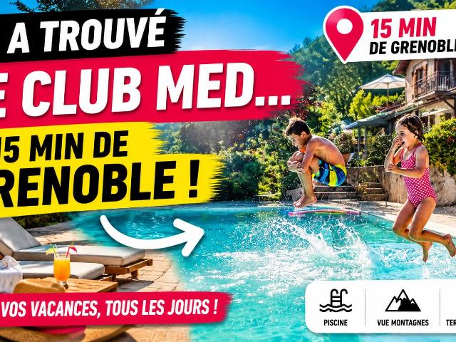 Maison avec piscine à vendre à Brié et Angonnes – secteur Grenoble 38320